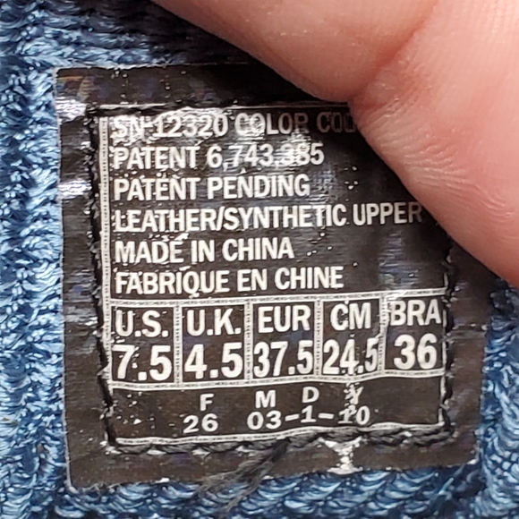 Sketchers shape ups 12320 workout walking shoes with rounded bottom - Picture 4 of 12